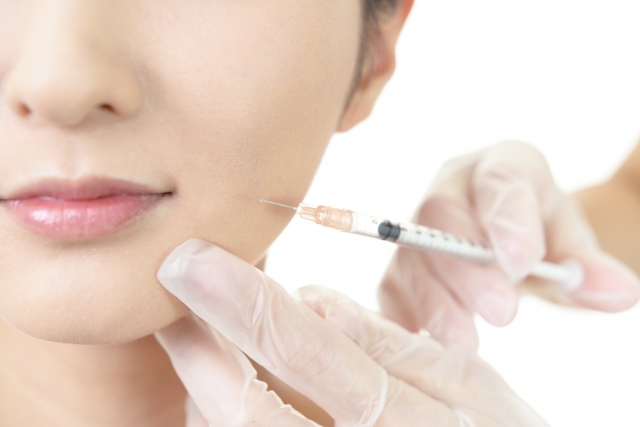 エラ張りのボトックス注射